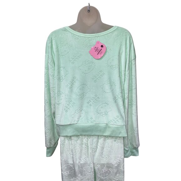 NWT Hello Kitty  Womens Mint Green Extra Large Sleepwear Set - Picture 5 of 8